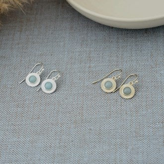 Glee Earrings Lila Amazonite