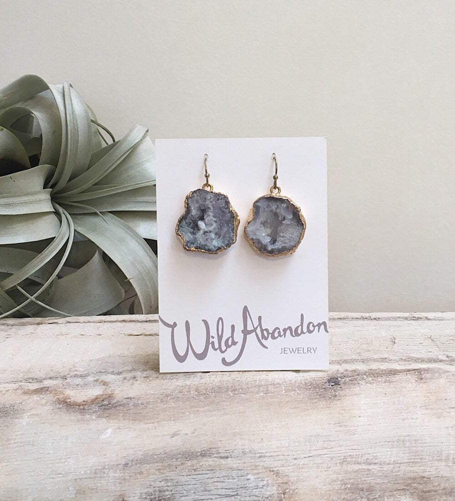 Wild Abandon Earrings Oyster Bay