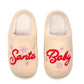 Living Royal Slippers Santa Baby