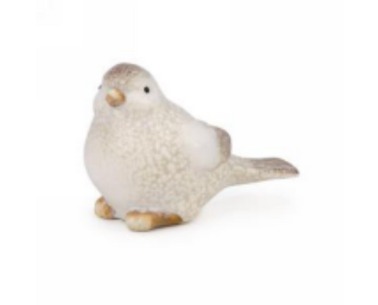 Bird Figurine Beige