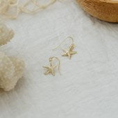 Glee Earrings Starry Seashell