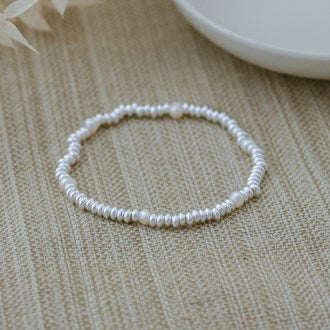 Glee Bracelet Trixie White Pearl