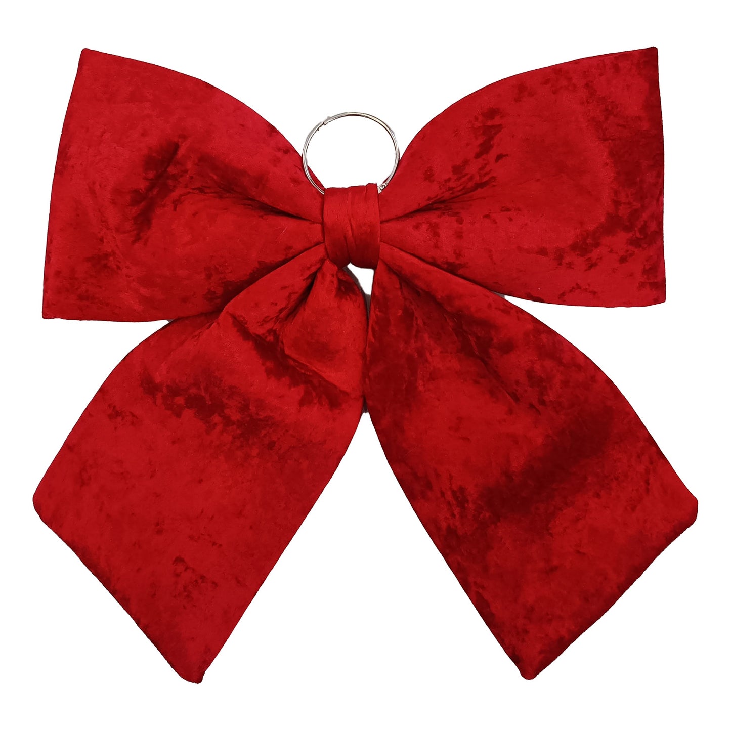 Bow Sponge Fabric Red Velvet 17"