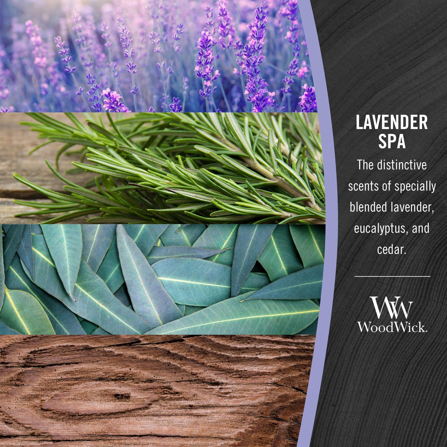 WoodWick Candle Lavender Spa