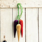 Handmade Velvet Carrots: Luxe Burnt Orange