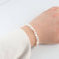 Blueyejewelry Bracelet Dainty Pearl Gold Chain