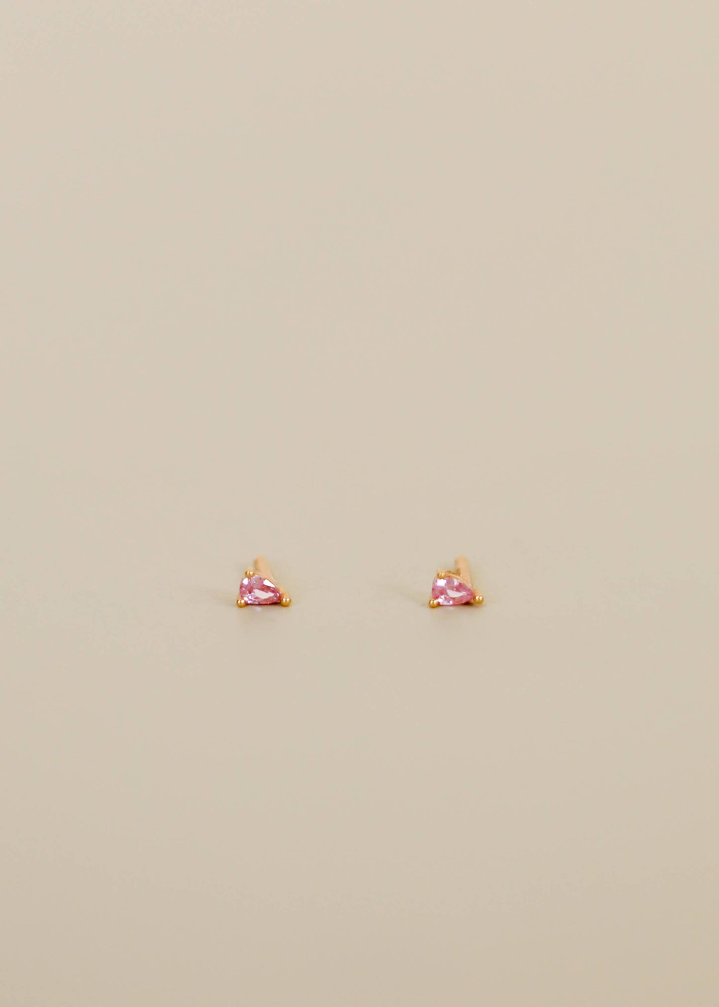 JK Teardrop - Light Pink - Earring
