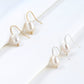 Blueyejewelry Waterproof Pearl Drop Earrings