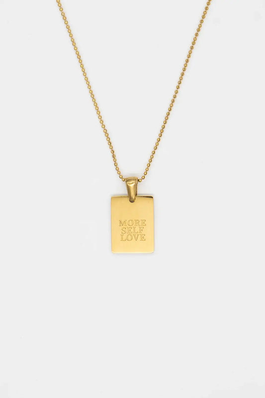 Brenda Grands Waterproof Necklace More Self Love