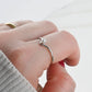 Blueyejewelry Ring Dainty Pearl