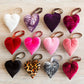 Handmade Velvet Hearts: Pink