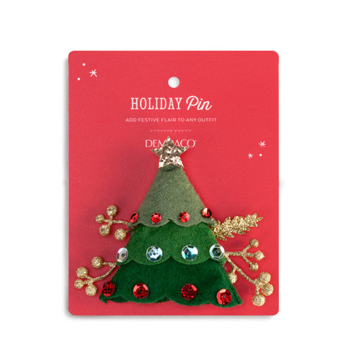 Christmas Tree Lapel Pin