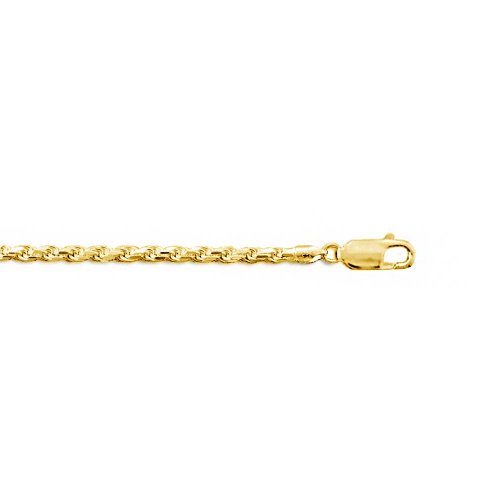 HOJN Basic Rope Chain 16" Gold plated on Sterling Silver