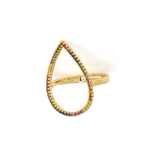 Anuja Spectrum Ring Gold