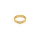 HOJ Gold Vermeil Ring Size 6 Chunky Panther Link