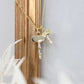 House of Jewellery Necklace Gold Vermeil Tiffany Inspired Key w CZ Stones