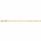 HOJA Paperclip Link Chain Anklet Gold Vermeil