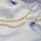 HOJB Puffed Gucci Chain Gold Vermeil on Sterling Silver