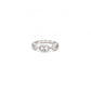 HOJ Silver w Rhodium Plating Puff Gucci Ring Size 6