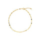 HOJA Twisted Buckle Chain Anklet GOld Vermeil