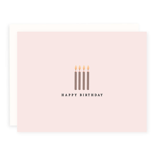 PBH Card Birthday Candles