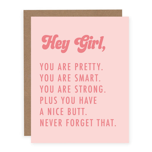 PBH Card HEY GIRL YOU ARE