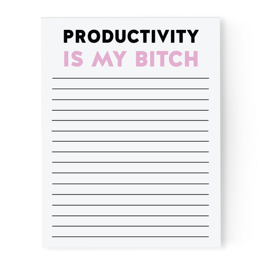 PBH Notepad Productivity is My B****