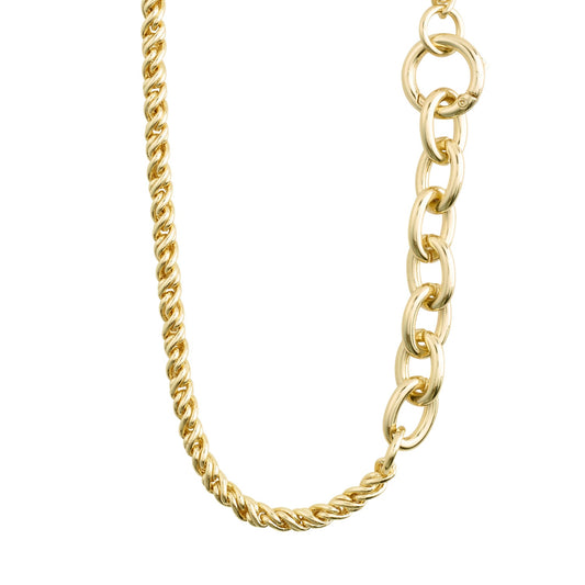 PN Learn Recycled Braided-Chain Gold