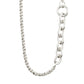 PN Learn Recycled Braided-Chain Silver
