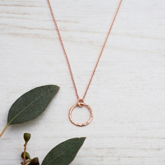 GN Simple Circle Rose Gold