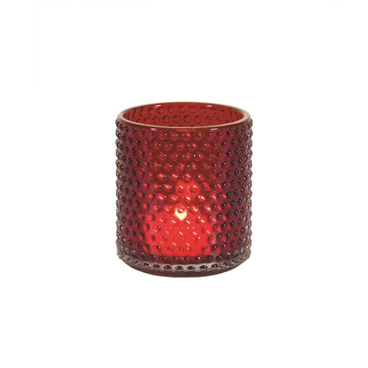 Tlite Holder Red Gold Rim