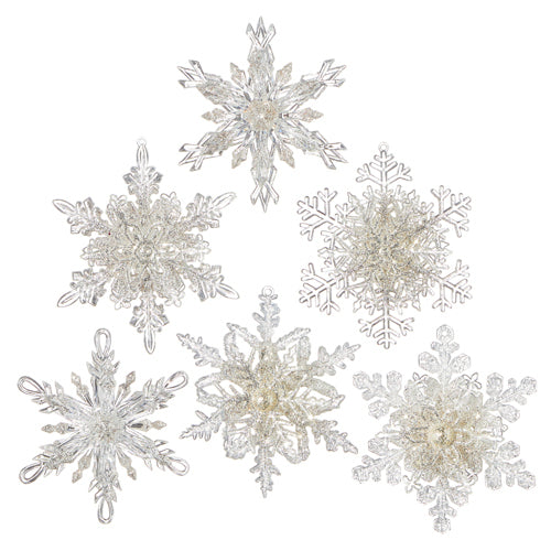 5" Snowflake Ornament #4