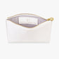 KL Birthstone Perfect Pouch April Rock Crystal White