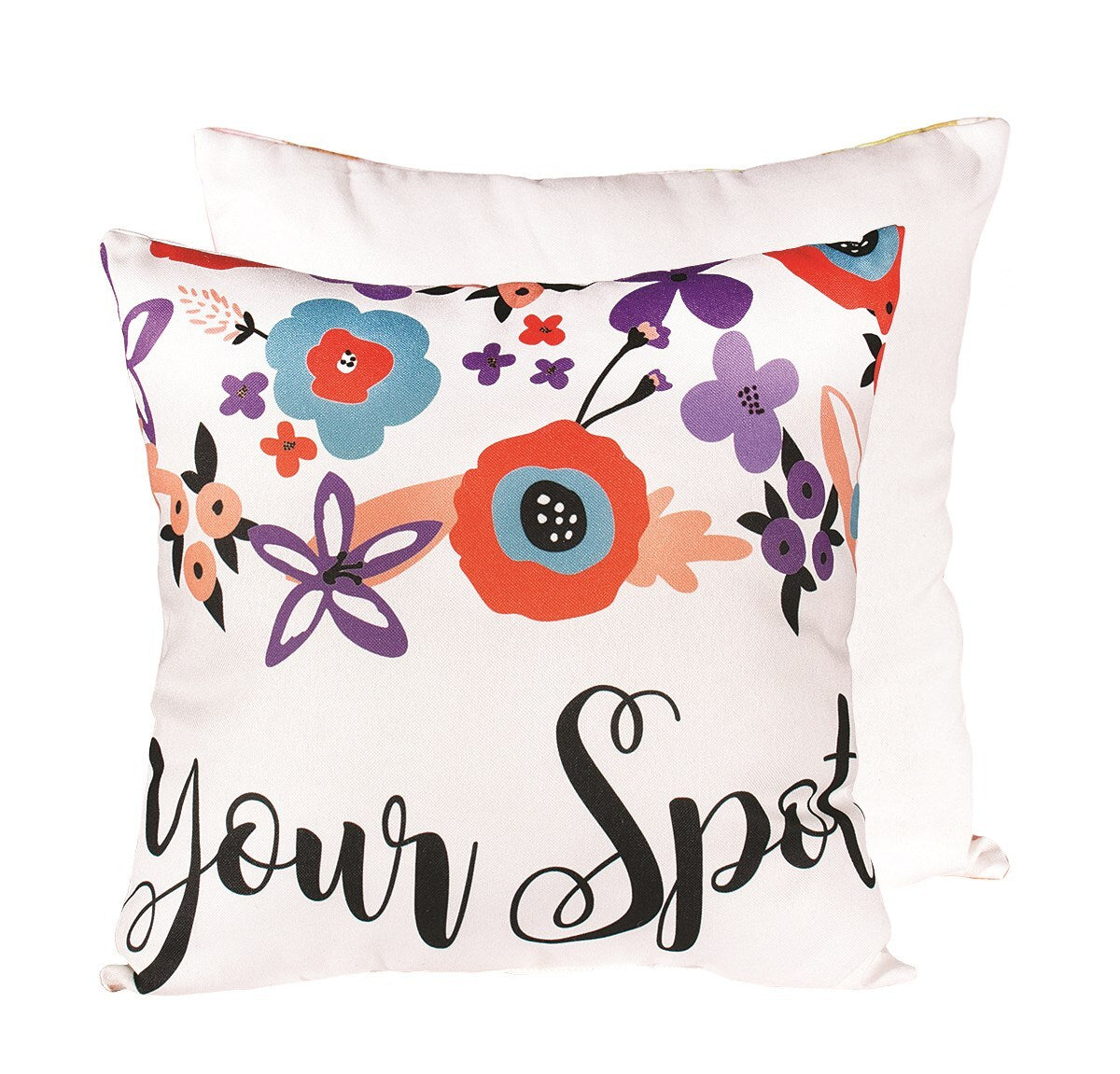 SET2 18x18 Pillows My Spot/Your Spot