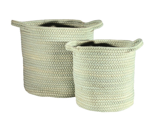 SET2 Basket Cloth Mint Large