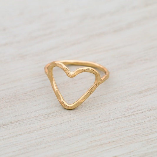 Glee Ring Amore Gold Size 8