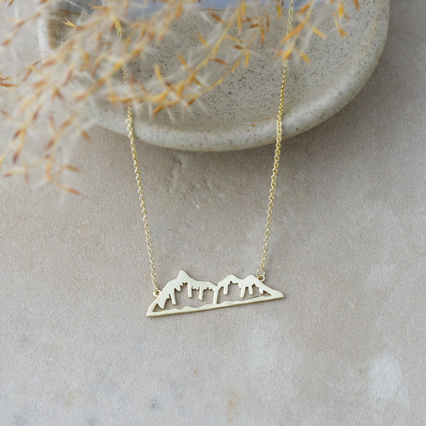 Glee Necklace Cypress Gold