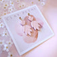 Clay Petal The Norah - Blush Pink Leaf Clay Earrings